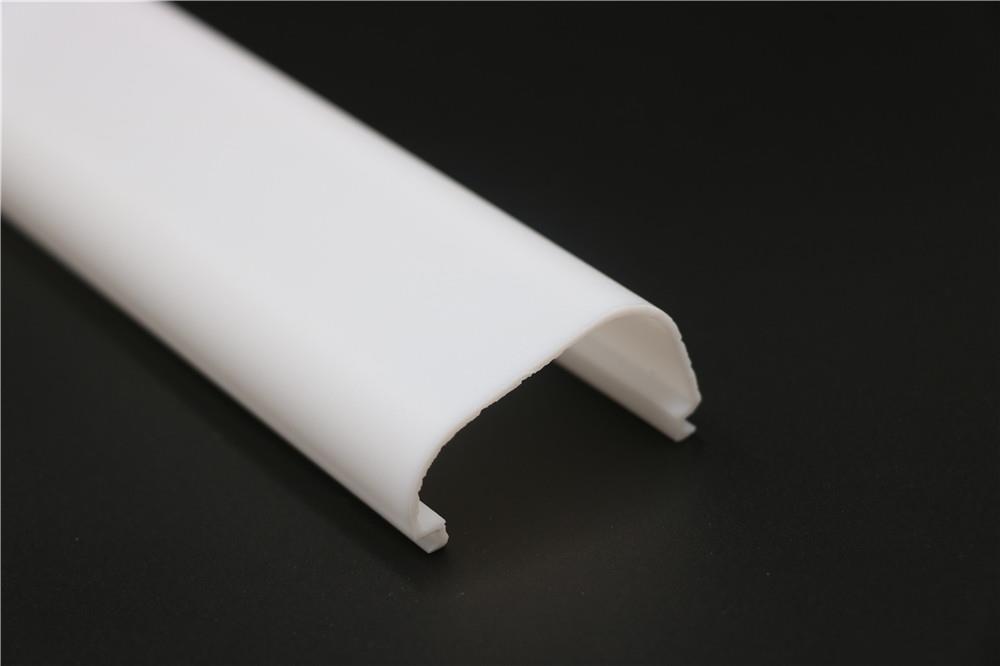 frosted acrylic profile for led light diffuser
